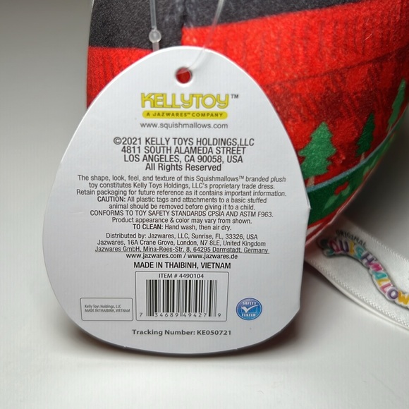 Squishmallows Luna the Penguin with Sweater Vest Stuffed Plush 5” - Picture 3 of 5